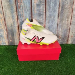 New Balance Furon V7+ Pro SG Men's White Football Boots UK 10, EU 44.5 - Picture 1 of 10