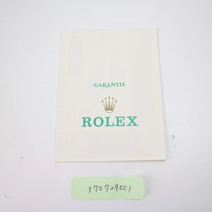 ROLEX Watch Paper Genuine r70729001 - Picture 1 of 3