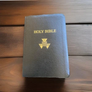 Freimaurerei und die Bibel 1991 KJV Studium hilft flexible Ecksteinausgabe - Bild 1 von 9