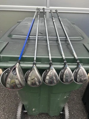 Nike VRS Driver, 3 madera, 5 madera, 3 híbridos y 4 híbridos, varillas de grafito, LH EN MUY BUENA CONDICIÓN Foto 1 de 4