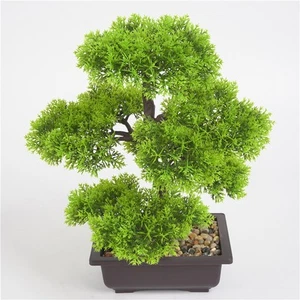 Convenient Artificial Bonsai Potted Plastic Accessories Decoration Fake - Picture 1 of 12
