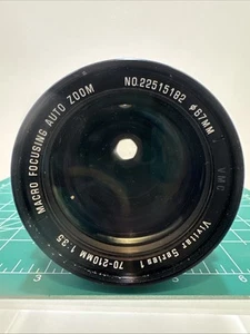 Vivitar series 1 Auto Zoom 70–210 mm F3.5 VMC Telephoto Lens for Pentax K (#B10) - Picture 1 of 7
