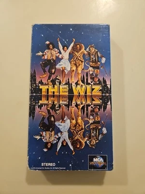 The Wiz 1978 VHS Tape. 1992, MCA Universal. Diana Ross, Michael Jackson - Image 1 of 4