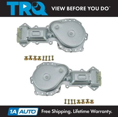 Par de motor elevador de ventana eléctrica de puerta de 12 dientes TRQ para camioneta Chevy GMC Pontiac Foto 1 de 4