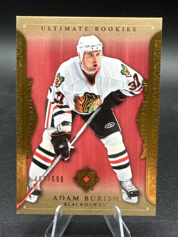 2006 - 07 Upper Deck - Ultimate Collection - #70 Ultimate RC Adam Burish /699 - Image 1 of 2