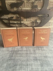 Three Volumes Of The Birds Of The British Isles T A Coward HB 1950 Warne - Bild 1 von 24