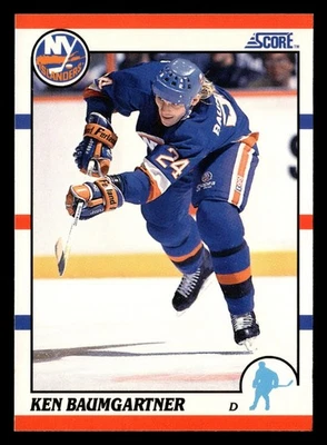 1990-91 Score - Ken Baumgartner #265 (RC) - Image 1 of 2