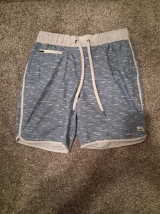 VUORI Banks Pantalones Cortos Bañador Azul Pequeño NUEVO SIN ETIQUETAS - Imagen 1 de 9
