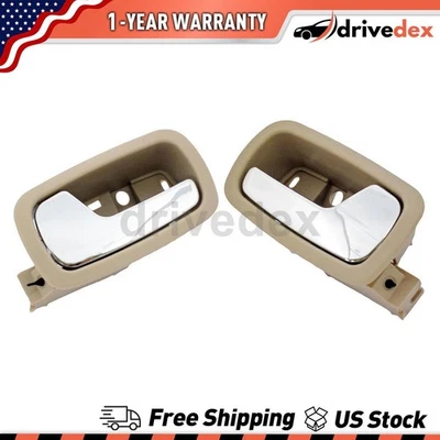 Par de manijas de puerta interiores Dorman - AYUDA para Chevrolet Cobalt 2005 2006 2007 Foto 1 de 4