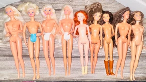 Lote de 17 muñecas Barbie vintage patrón actual articulado modelo desnudo musa hágalo usted mismo único en su clase - Imagen 1 de 4