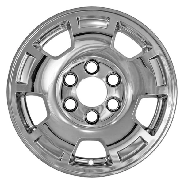 For Chevy Silverado 3500 HD 07-13 CCI 17" 5-Spoke Chrome Impostor Wheel Skins - Image 1 of 1