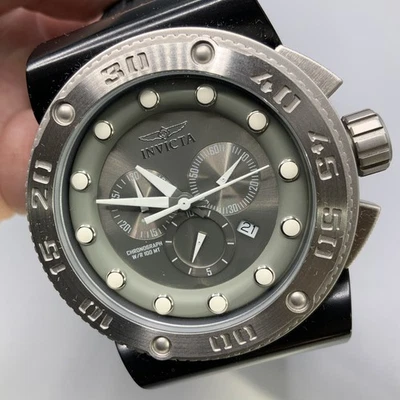 Invicta 12293 Akula Sport 52mm Silicone Band Chronograph - Image 1 of 4
