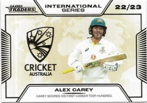 2023 / 24 Cricket Traders International Album card (ISA09) Alex CAREY 29/50 - Picture 1 of 1
