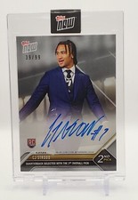 2023 Topps Now CJ Stroud On Card Auto 2nd Pick #D-2A #/99 Sealed Magnetic Holder