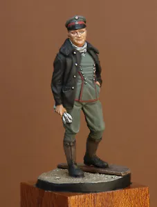 Red Baron von Richthofen-Pro gebaute & bemalte Metallfigur 54 mm - Pegaso Modelle - Bild 1 von 4