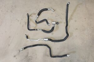 1990-96 NISSAN 300ZX NON TURBO A/C AIR CONDITION COMPRESSOR LINES HOSE THICK OEM