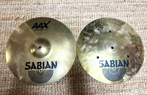 AAX Sabian Fast Hats 14“ Hi-hat Becken !! TOP - Bild 1 von 5