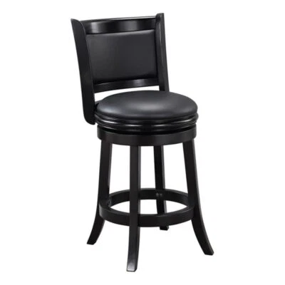 Boraam Augusta Stool, Counter Height, Black - Image 1 of 4