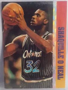 Tarjeta promocional Ballstreet News Shaquille O'Neal Orlando Magic 1993 - Imagen 1 de 2