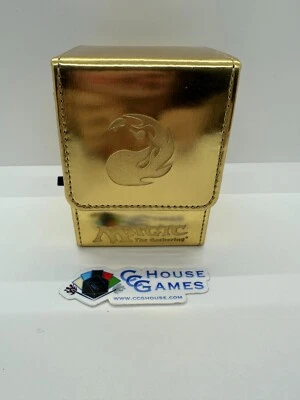 MTG Max Protection Ion Deck Box - Red Mana Symbol Swamp OOP RARE! *CCGHouse* - Image 1 of 4