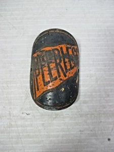 De colección. INSIGNIA DE CABEZA DELANTERA DE BICICLETA DE METAL - INCOMPARABLE - Negro y Naranja - Imagen 1 de 12