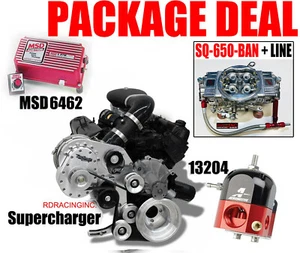 TORQSTORM SUPERCHARGER SYSTEM SMALL BLOCK FORD 302 C.I. ARP-K-FD302S - Picture 1 of 2