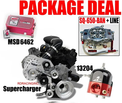 SISTEMA SOBREALIMENTADOR TORQSTORM BLOQUE PEQUEÑO FORD 302 C.I. ARP-K-FD302S Foto 1 de 2