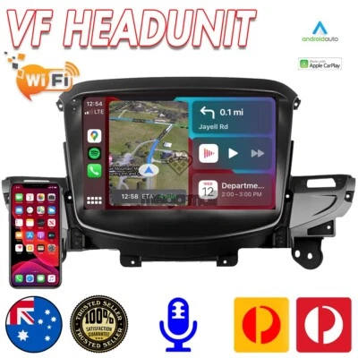 Carplay Stereo Head unit For VF Holden Commodore SSV HSV CALAIS EVOKE STORM GPS - Image 1 of 4