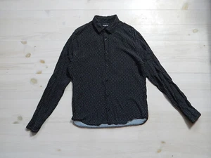 the kooples paris viscose long sleeve shirt size medium - Picture 1 of 8