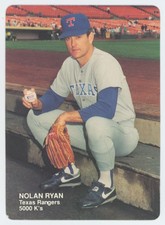 1990 MOTHER'S COOKIES NOLAN RYAN NOLAN RYAN TEXAS RANGERS #4