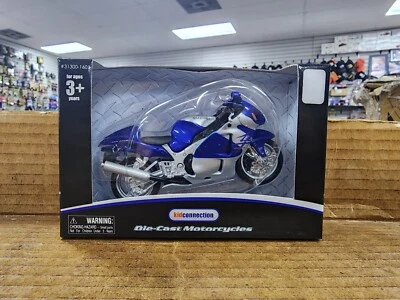 2003 Kid Connection Suzuki GSX 1300R 1:18 Scale Diecast Motorcycle - Image 1 of 2