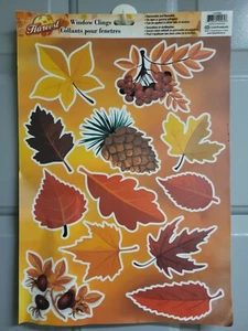 Harveat Fall Window Clings - 12 Pieces - Picture 1 of 6