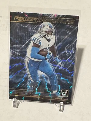 D'Andre Swift Power Formulas Holo 2021 Donruss Football Card #PF-1 Detroit Lions - Image 1 of 2