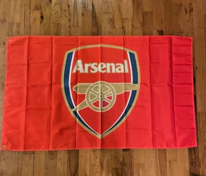 Arsenal Football Flag 3 X 5 FT | Quality Premium House Banner Flag Decor - Picture 1 of 3