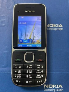 Original Unlocked Nokia C2 C2-01 3.2MP 2.0" English Hebrew Arabic Smartphone - Picture 1 of 9