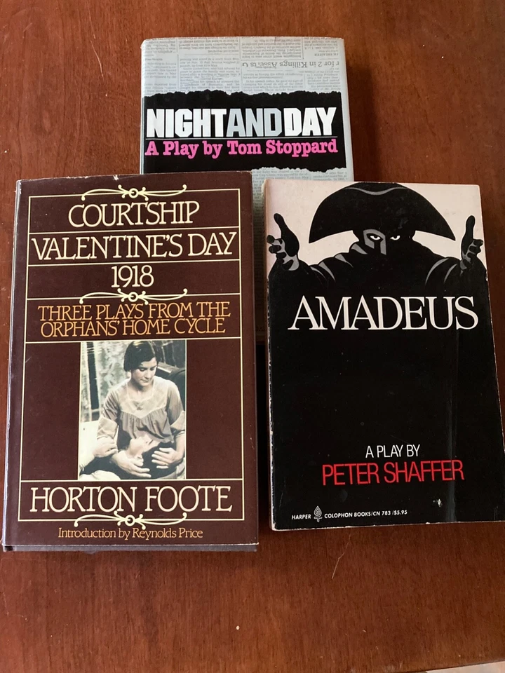 Three playscripts in HC and PB; Stoppard; Horton Foote; Shaffer - Image 1 of 4