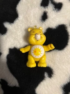 Vintage Care Bears Figurine AGC 1983 Funshine Bear PVC Hong Kong - Picture 1 of 2