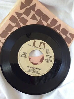 Crystal Gayle Don't It Make My Brown Eyes Blue 45 об/мин It's All Right With Me 1977 - Изображение 1 из 2