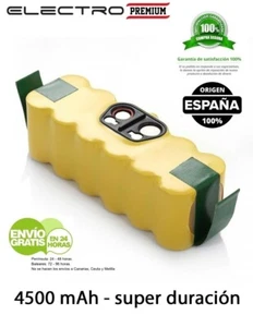 BATERIA Premium 4500 para ROOMBA 520 521 530 531 533 540 550 551 560 561 562 563 - Bild 1 von 2