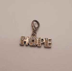 Hope Charm Silver 925 - Picture 1 of 2