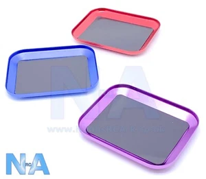 Bandeja de tornillo magnético herramienta plato de aluminio azul púrpura rojo hobby pequeño radiocontrol - Imagen 1 de 8