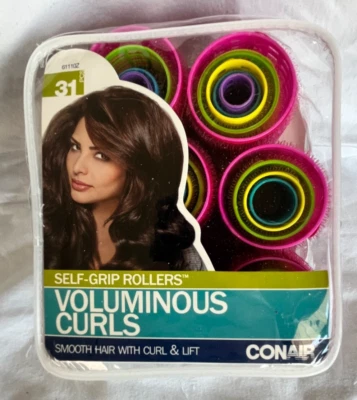 Juego de 31 rodillos autoagarrables Conair rizos voluminosos suave rizo y elevación Foto 1 de 4