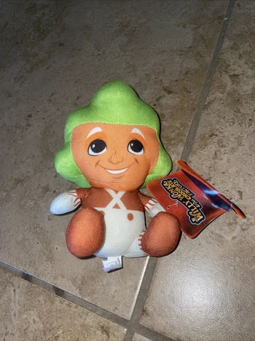 7” Willy Wonka & the Chocolate Factory Plush Stuffed Animal Oompa Loompa Doll Cover
