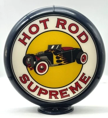 HOT ROD SUPREME 13.5" Gas Pump Globe - SHIPS FULLY ASSEMBLED! MADE IN THE USA!! - Image 1 of 4