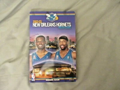 2002-03 NEW ORLEANS HORNETS MEDIA GUIDE Yearbook BARON DAVIS 2003 JAMAL MASHBURN - Image 1 of 4