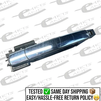 Manija de puerta trasera derecha Nissan Murano 2003-2006 paso exterior cromado. Lado OEM Foto 1 de 4