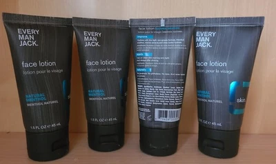 EVERYMAN JACK Face Lotion Natural Menthol 1.5oz 4pack +2 extra (total of six) - Image 1 of 3