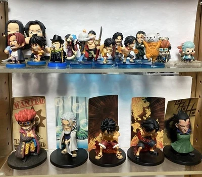 ONE PIECE Figure Goods lot of 22 Set sale Shanks Newgate Roger Hancock etc. - Image 1 of 4