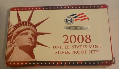 2008 14 COIN SILVER PROOF SET*** - Image 1 of 2