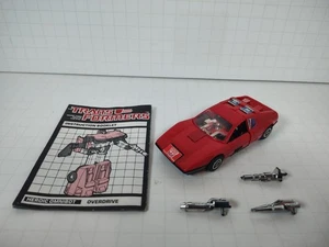 Transformers G1 Vintage Mail Away Omnibot Overdrive 100% Complete Instructions - Picture 1 of 6